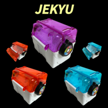 보관박스 24개입 레드퍼플블루 포켓몬 가오레 오피셜 케이스 수납 가방 파우치 디스크 칩, 01.보관박스(소)