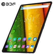 2021 새로운 도착 4g lte 태블릿 10.1 인치 android 9.0 octa core google play 듀얼 4g sim 카드 gps 블루투스 와이파이 태블릿 pc, 키보드 추가, 협력사, 분홍