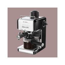 가정용 반자동 커피머신기 수동 에스프레소 기계 원두 레트로415719 L4, 블랙415719 L4