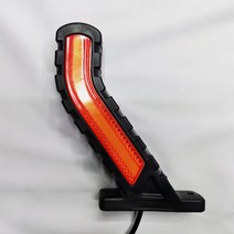 2Pcs 24V LED 측면 개요 마커 조명 방수 주차 트럭 트레일러 트랙터 후면 턴 라이트, 한개옵션0, 한개옵션0