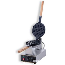 홍콩 에그와플 메이커 1400W 220V110V 상업용 전기 중국 eggettes 퍼프 케이크 와플 아이언 기계 버블 에그 오븐, 110-130V+EU