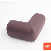 발포모서리대 모서리덮개 엠보싱 마감재 4P 소 옐로 모서리보호스펀지 모서리가드 모서리각대, 소 - 브라운, 기본