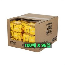 노브랜드 도톰한 물티슈 100매 96입 대용량 신생아 두꺼운 물티슈