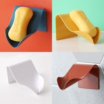 SMN 비누받침대 홀더 비누 거치대 케이스 받침 걸이, 색상2. 브라운