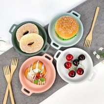 에밀리와 스타접시 4p set (소), 카키그린 4P