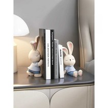 귀여운 토끼 북엔드 장식품