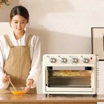 대용량에어프라이어 다기능 스팀 가정용 추천 에어프라이기, B.화이트 23L