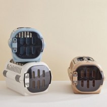 릿첼 캠핑캐리 파인 더블도어 이동장 강아지고양이이동장, 파인 이동장 S(미스티블루)