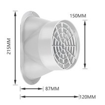 휴대용 에어컨 배기 호스 커넥터 130/150mm 환기 파이프 인터페이스 나사산 조인트 부품, [13] 14