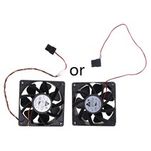 DC 브러시리스 냉각 팬 용 비트 코인 광부 Sever 용 12cm 높은 공기 흐름 강력한 QFR1212GHE 12V 6000R 듀얼 볼 베어링, 4D