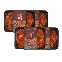 바다청년 매콤 쭈꾸미 볶음 캠핑용 밀키트 300gx4팩, 매콤한 맛 300g 2팩+더 매운맛 300g 2팩