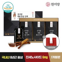 천지양 명품 홍삼 진액 + 쇼핑백, 50ml, 30개
