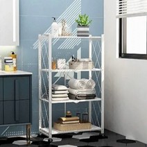 캠핑용품수납장 펜트리수납장 캠핑정리선반 창고, 5단, 블랙