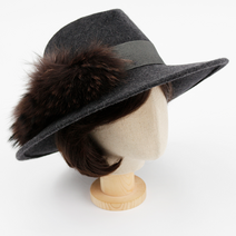 구가모 수입 이탈리아 명품 여성 라나 울 페도라 패션 중년 중절모 신사 모자 겨울