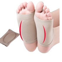 TS풋 패드 족저근막염 근족막염 평발 편안한 발바닥 실리콘 아치깔창 쿠션 발고통 발아픔, 양발1세트, 양발1세트