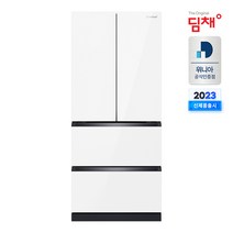 위니아 딤채 스탠드형 김치냉장고 EDQ57HBLYWS 4룸 551L