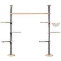 [럭시캣] 브릿지 캣 폴 (디럭스)/캣폴/원목캣폴/디자인캣폴, 브릿지 캣 폴 (디럭스)