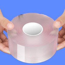 부틸 방수 테이프 투명 빨 재사용 가능한 초강력 양면 접착 나노 주방 홈 벽 스티커, 20mm, 1mm, 1m, 01 20mm_01 1M_01 1mm