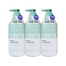 애경 더마앤모어 세라마이드 두피 딥 클렌징 샴푸 600ml 3개 헤어