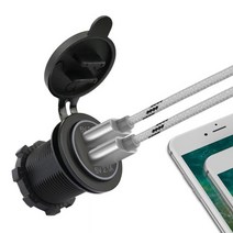 4.2A USB 충전 2포트 카라반 캠핑카 DIY, 충전2포트4.2A