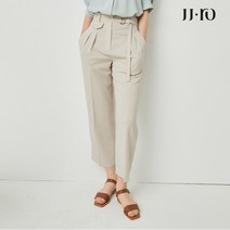 JJ지고트 JJ.ro 하이 웨이스트 벨티드 팬츠 GM6A0SLR7