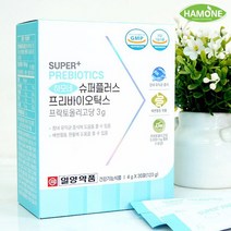일양약품 SUPER+ 유익균 프리바이오틱스 90포(총 3개월분), 상세설명 참조, 하모네_프리바이오틱스_90포(3box)