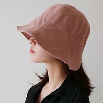 이코마켓 국산 스윗 여성 벙거지 피치기모 코튼 보넷모자 봄 가을 겨울 여자 버킷햇 니트모자
