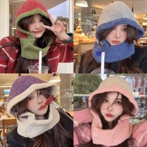 파스텔톤 예쁜 감성 가벼운 데일리 힙한 니트 바라클라바 인싸템 겨울필수템 여자친구 선물