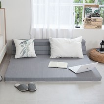 뜨란채 2 3 5단 접이식매트리스/쇼파베드, 생활방수 레오