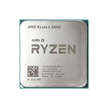 AMD Ryzen 5 3400G R5 3.7 GHz 쿼드 코어 8 스레드 65W CPU 프로세서 L3 4M YD3400C5M4MFH 소켓 AM4 하지만 팬 없음
