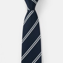 라이닝 스트라이프 네이비 넥타이