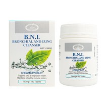 [호주 네이쳐스탑] BNL 브론치알 렁클렌저 180정 폐 호흡기 기관지