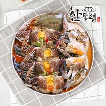 찬통령 간장게장 연평도 국내산 알배기 암꽃게 3kg, 1개