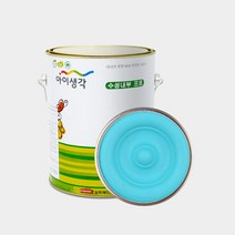 삼화페인트 아이생각 수성내부프로 4L 블루그린