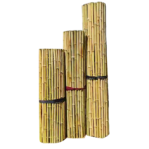 전원 주택 담장 가림막 정원 휀스 울타리 마당 주차장 카페 방지 극 탄화 장식 코니, 평방 당 백색 대나무 주문을 받아서 만드는