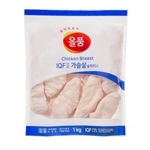 올품 IQF 닭가슴살, 1kg, 1개