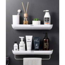 다이소 드라이기 거치대 이케아 베스켄 화장실 선반 욕실 수납 보관함 젠다이 고데기 핸드폰, 고급형, 그레이