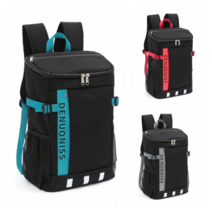 보온 보냉 백팩 가방 도시락 캠핑 음식 배달 가방 푸드 보관 배낭형 아이스백, 레드