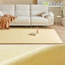 웰러그 이지케어 엘핀 단모 러그 워셔블 카페트 100x150 6colors