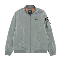 정품 내셔널지오그래픽 N232MJP901 시티 캐주얼 립소재 세미 오버핏 MA 1 점퍼 STEEL BLUE