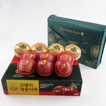 사과 배 혼합 과일선물세트 / 보자기 증정 /청송사과 나주배 명절과일 크기 중량별, 사과 배 혼합선물세트 특대과 7kg, 10개