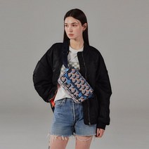 로사케이(ROSA.K) 로사케이 자르뎅 모노그램 메신져 SM네이비_RRWSBF753NY