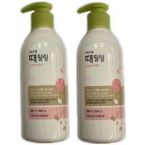 더페이스샵 보들보들 때필링 스크럽 바디워시 2개세트 (380ml+380ml)