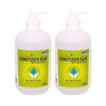 한신제약 손소독제 한신 세니타이저 겔 500ml 2개 (1+1) 에탄올70%