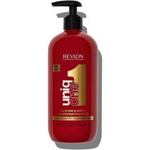 독일 레브론 REVLON UniqOnees 모발 두피영양 유니크원 올인원 샴푸 490ml, 4팩
