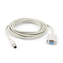 특별 RS232 DB9에서 8핀 Din F/M 컴퓨터 연결 PLC 프로그래밍 케이블 PLC 케이블 PLC 프로그래밍 케이블 다운로드 데이터, 1
