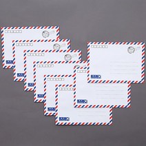 크래프트 종이 봉투 대형 엽서 보관 문구 빈티지 학생 학교 사무실 선물 2 색 8 개세트, WHITE