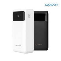 쿨린 고속충전 대용량 보조배터리 50000mAh MS-350, 블랙 20W+전용케이스