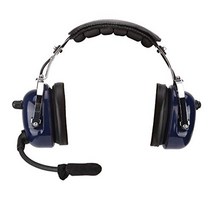 일반 항공 파일럿 헤드셋 3.5mm 잭 듀얼 표준 ga 플러그 24db 소음 감소 파일럿 항공 헤드셋(헤드셋 라인 포함)