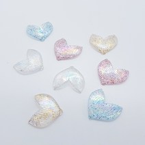 마린 펄 투명 꼬리 썸머키링 동대문부자재상가 키링부자재 폰스트랩 차키케이스